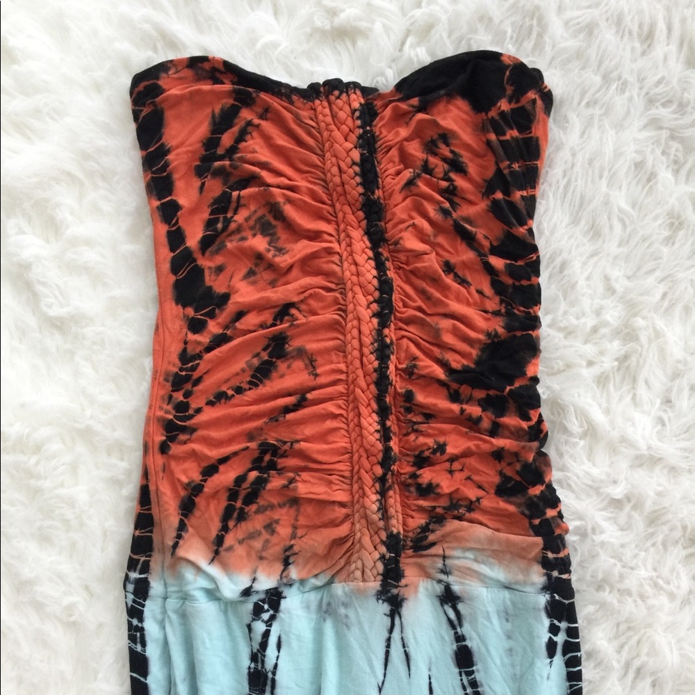 Sky maxi dress
